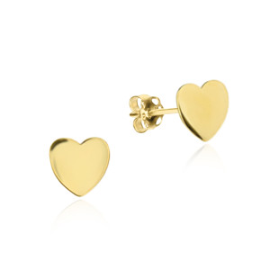 Cercei aur 14K inima DiAmanti CELK16G14K-AS (Aur 585‰ 0,85 g.)